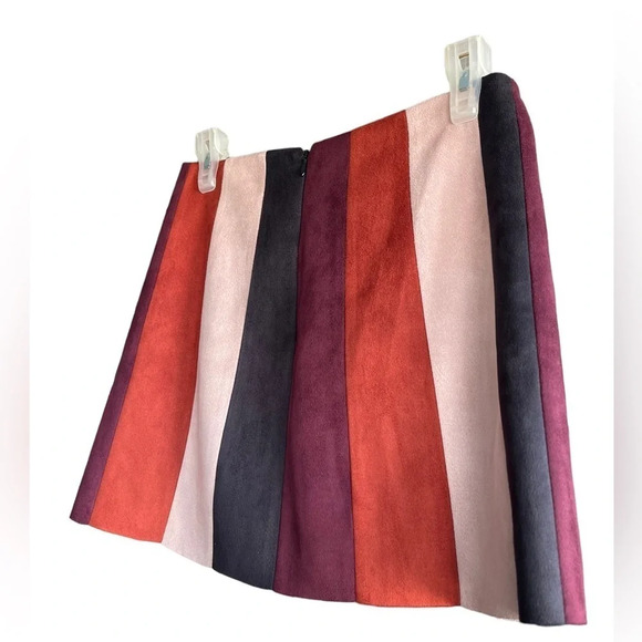 FOREVER 21 Colorblock Mini Skirt Size Small - Picture 7 of 8